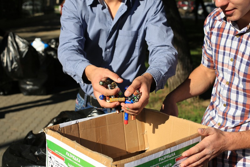 сбор батареек1