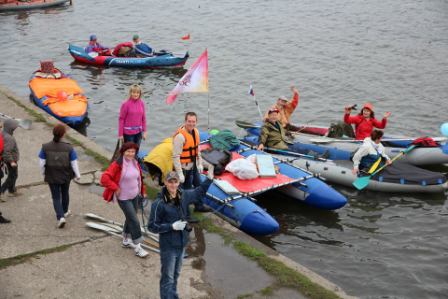 Байдарочная флотилия