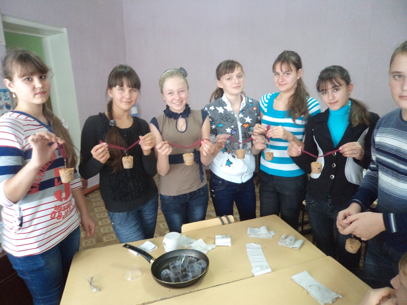 2. заседание штаба ТДОД ЭКА 10.01.2014г мастер-класс по изготовлению угощений для зимующих птиц