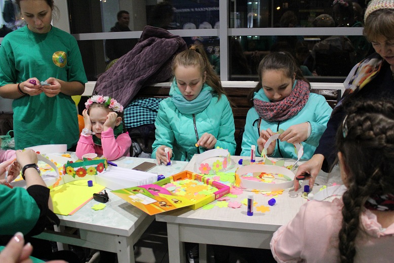 В творческом процессе