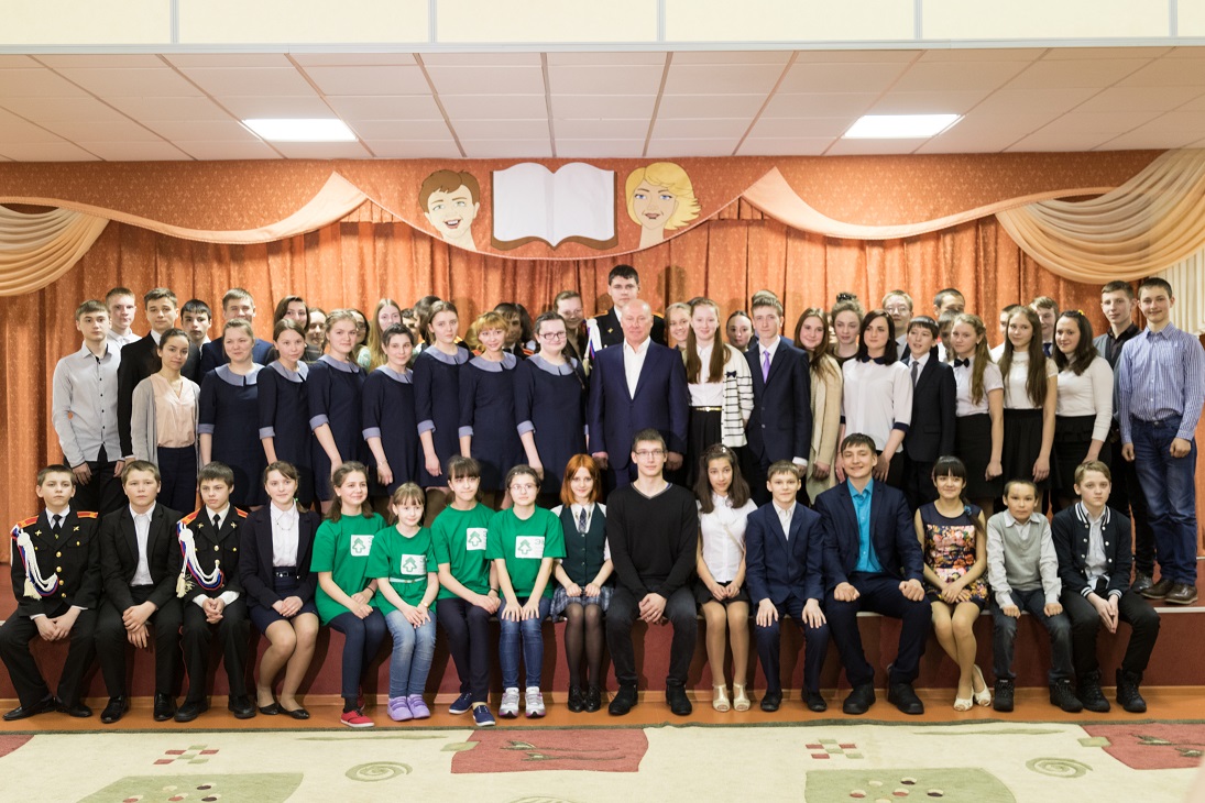 047 с.Красноселькуп - Встреча Главы с учащимися - 2016.04.01