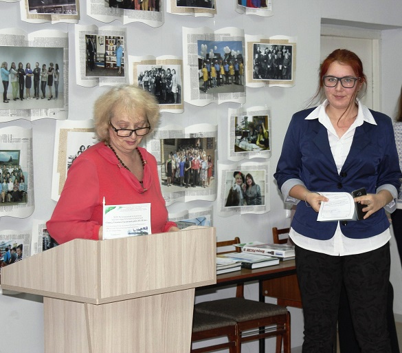 Награждение участника секции